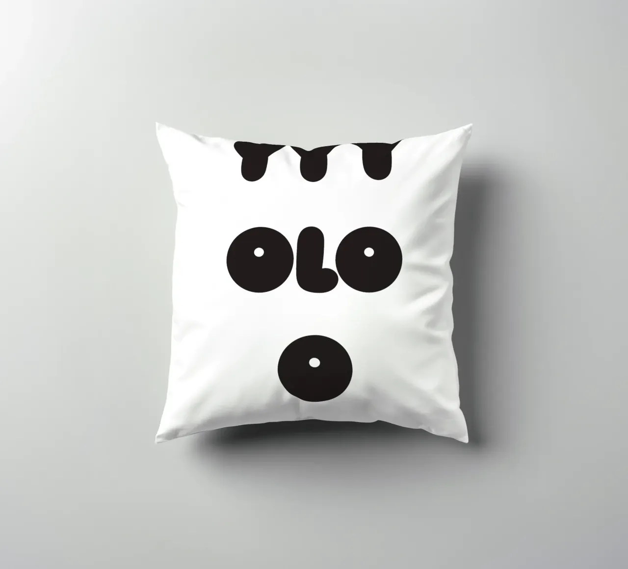 YOLO Face cuscino da Verplanungsagentur