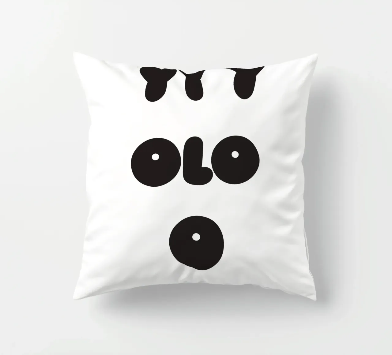 YOLO Face cuscino da Verplanungsagentur