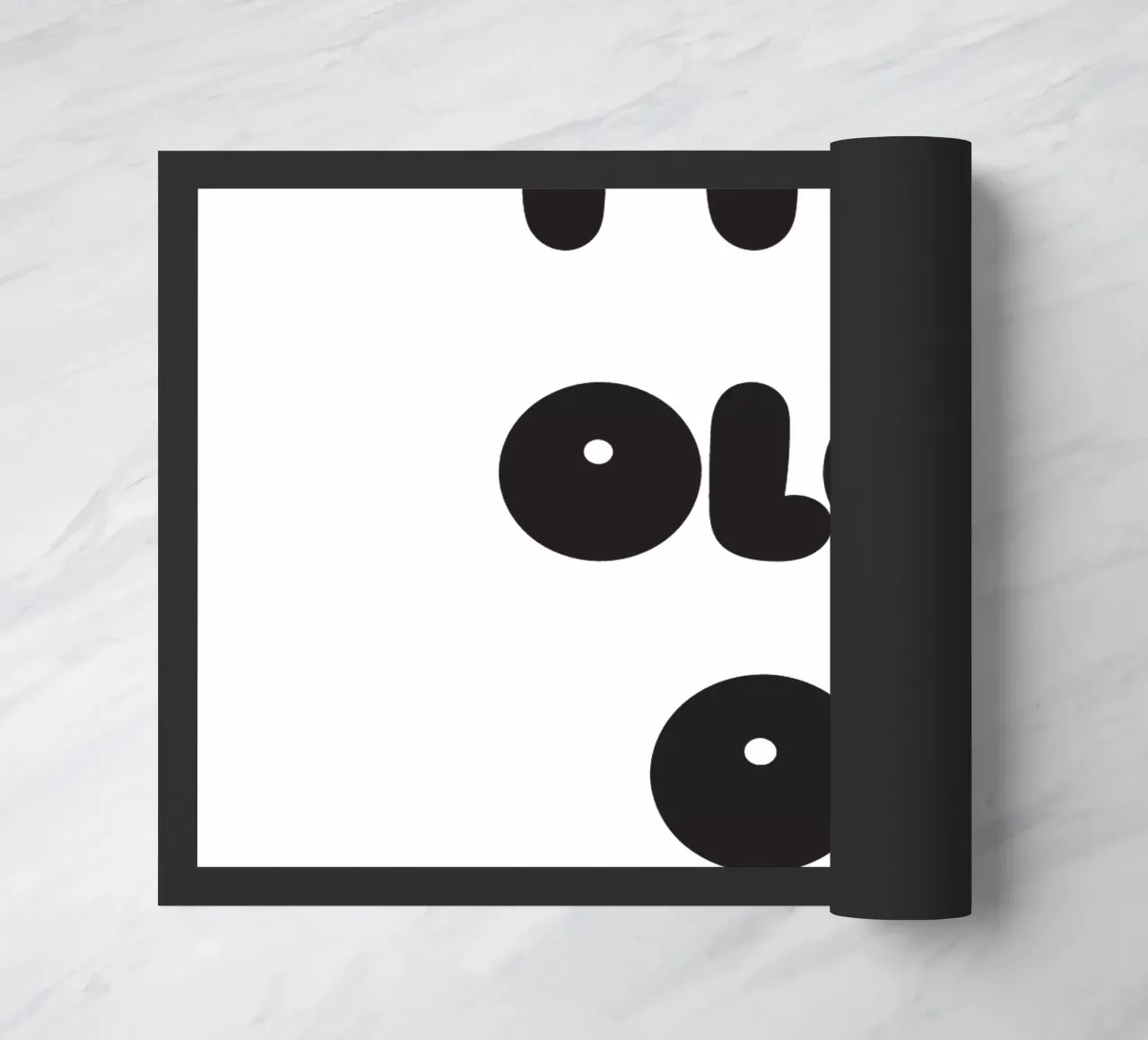 YOLO Face doormat by Verplanungsagentur