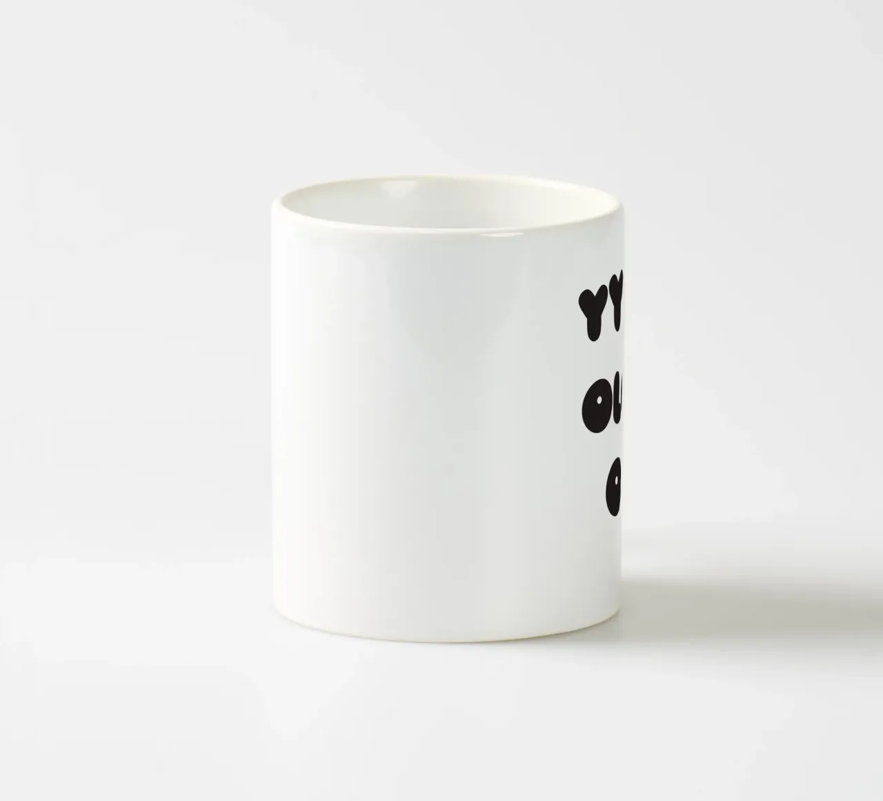 YOLO Face tazza in ceramica da Verplanungsagentur