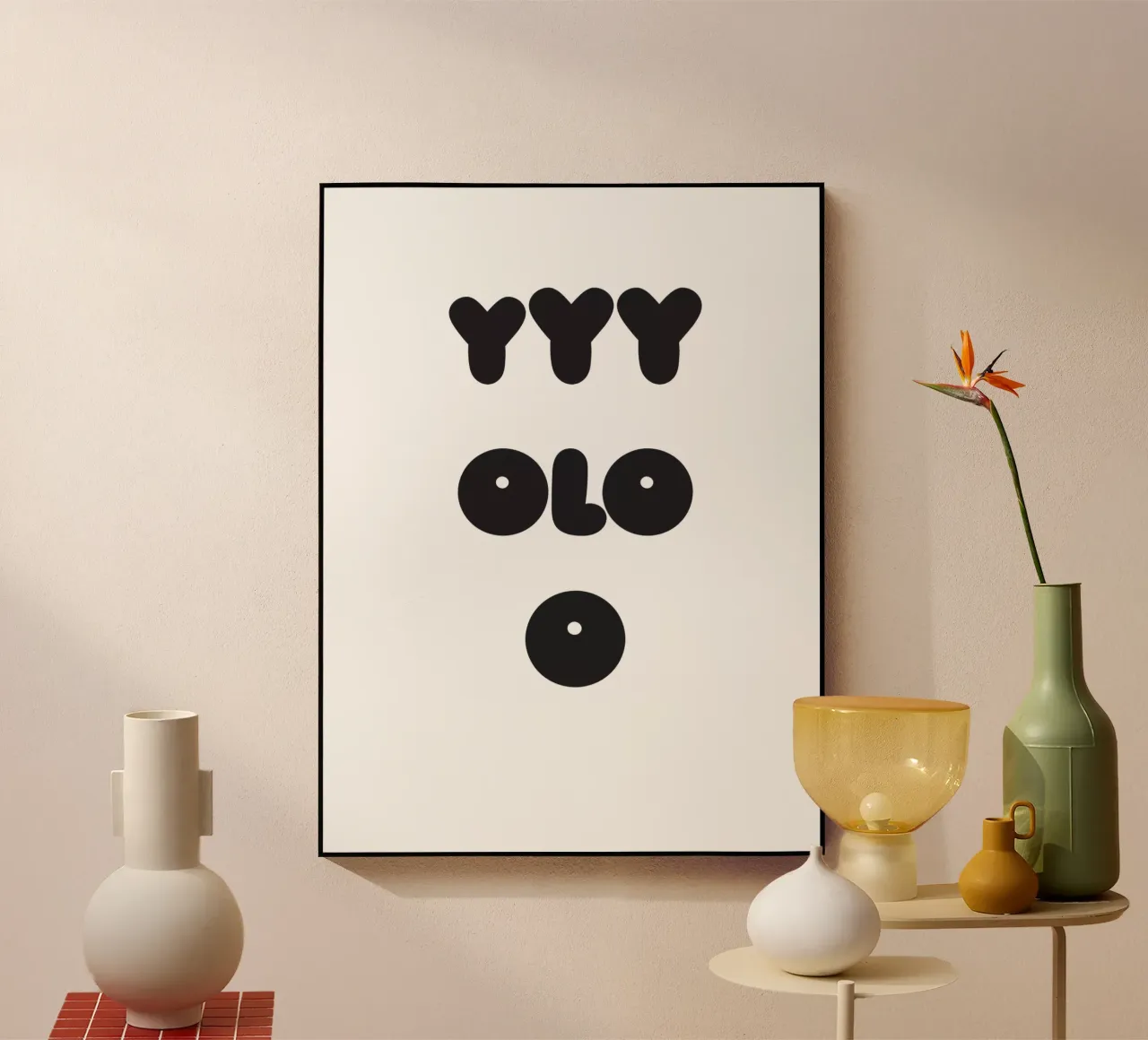 YOLO Face plexiglass da Verplanungsagentur