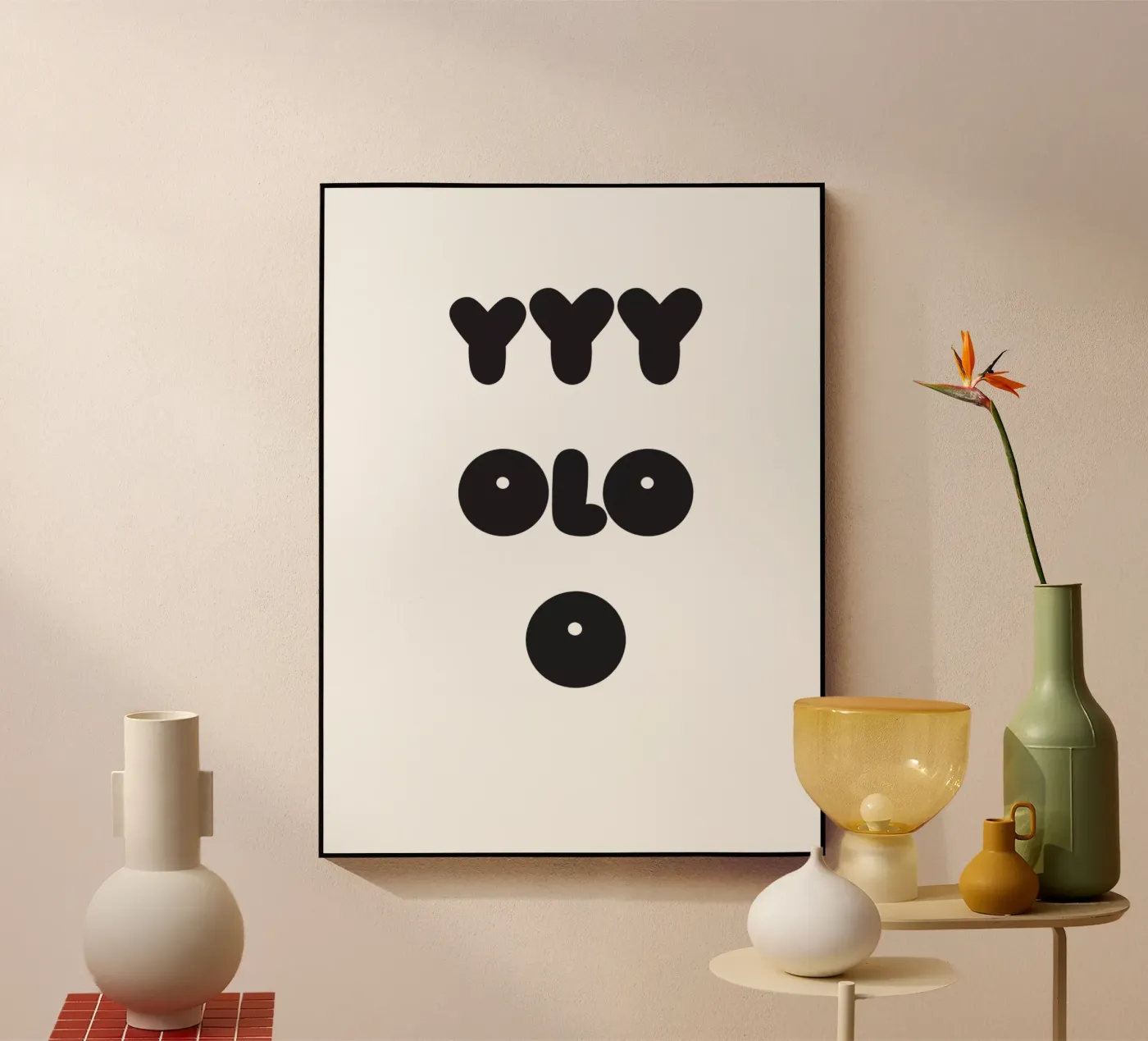 YOLO Face plexiglas de Verplanungsagentur