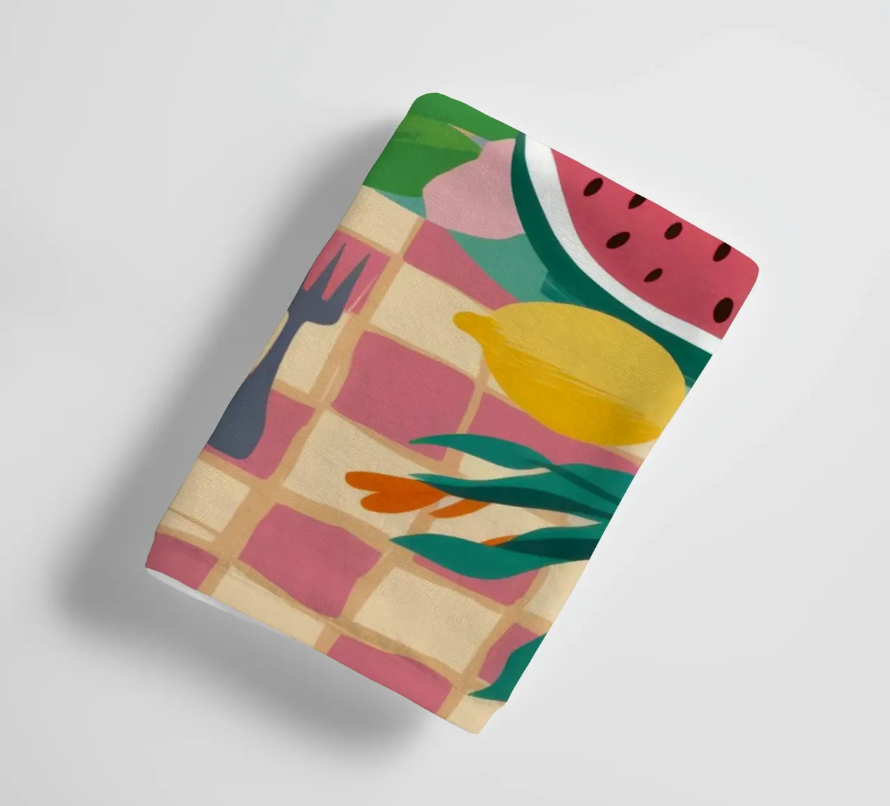 Gingham Picknickdecke Handtuch von Snow Mist