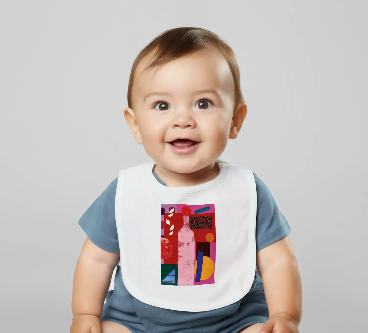 Bottle baby bib by LeDieg