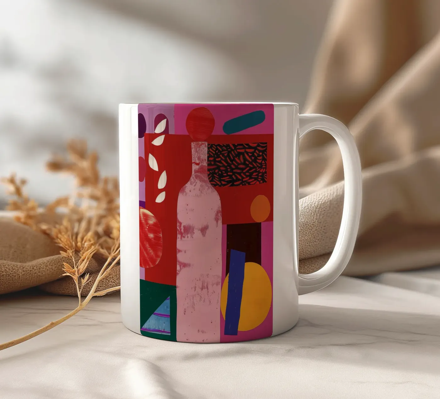 Bottle ceramic mug by LeDieg