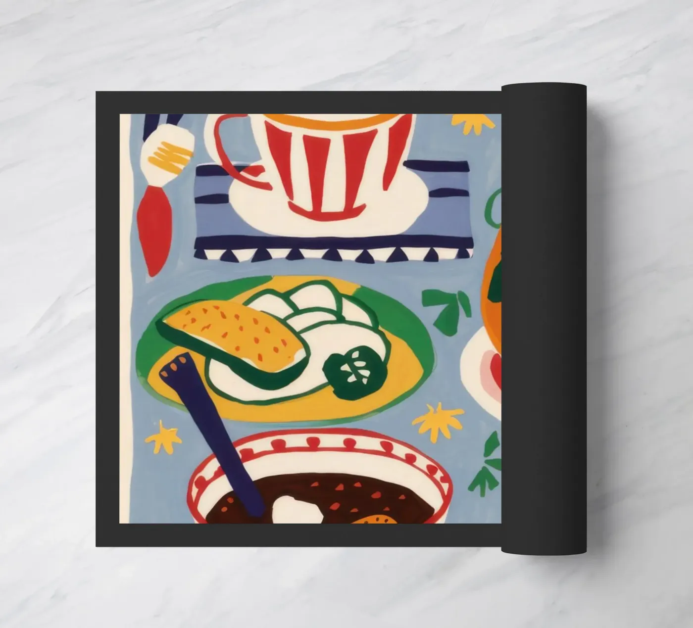 Maximalist Coffee Table doormat by Snow Mist