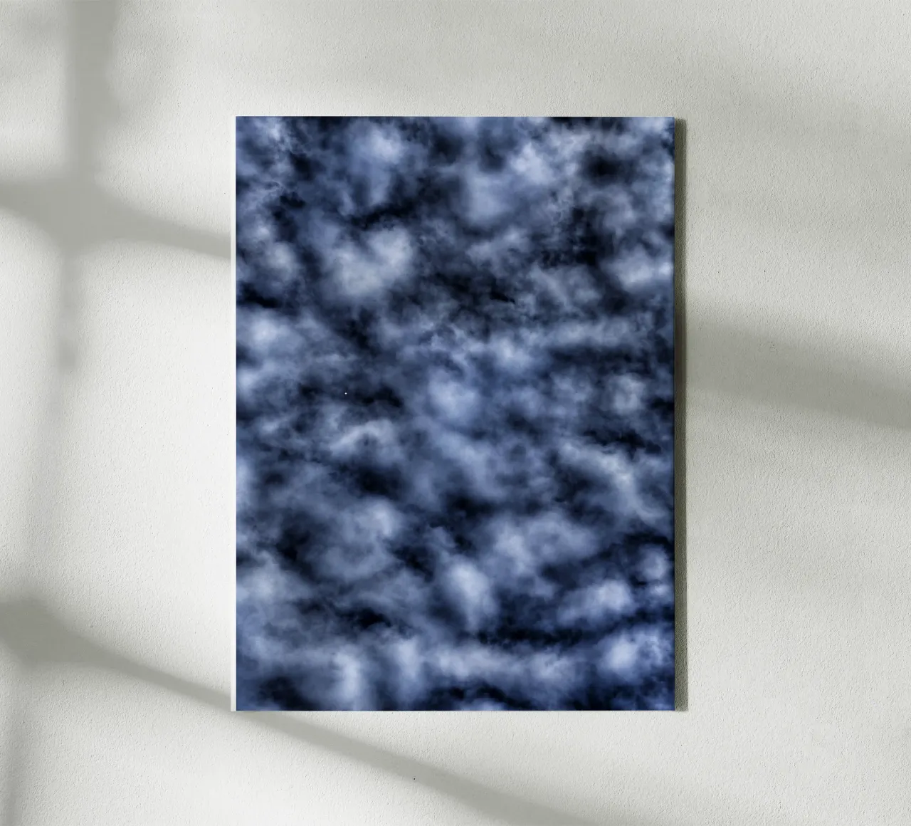 Midnight clouds tela con Cornice a cassetta da gtobonart