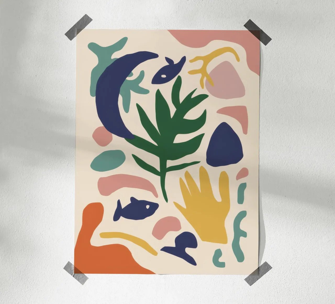 Forme del giardino celeste poster da Bruce Juice