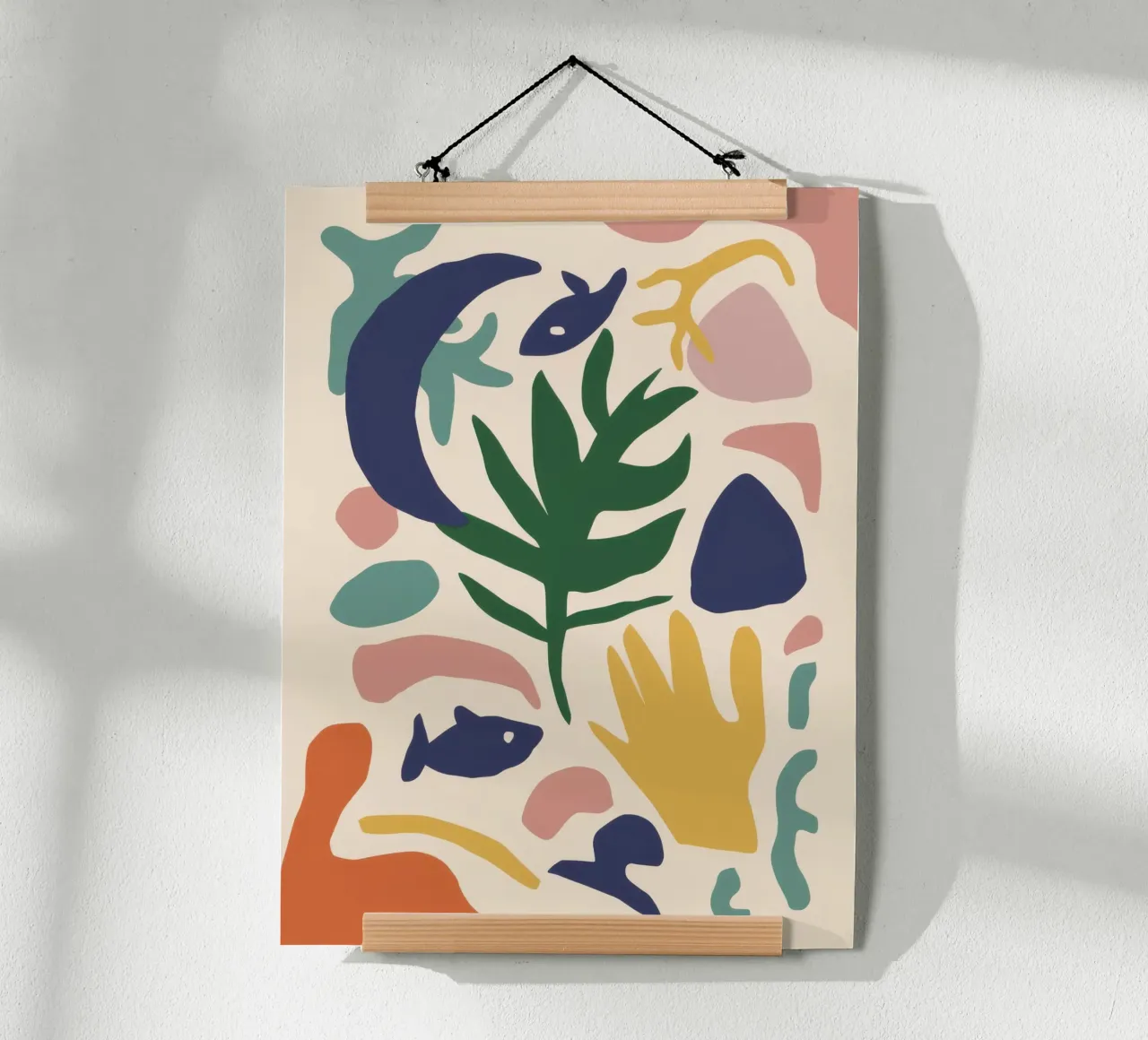 Forme del giardino celeste poster da Bruce Juice