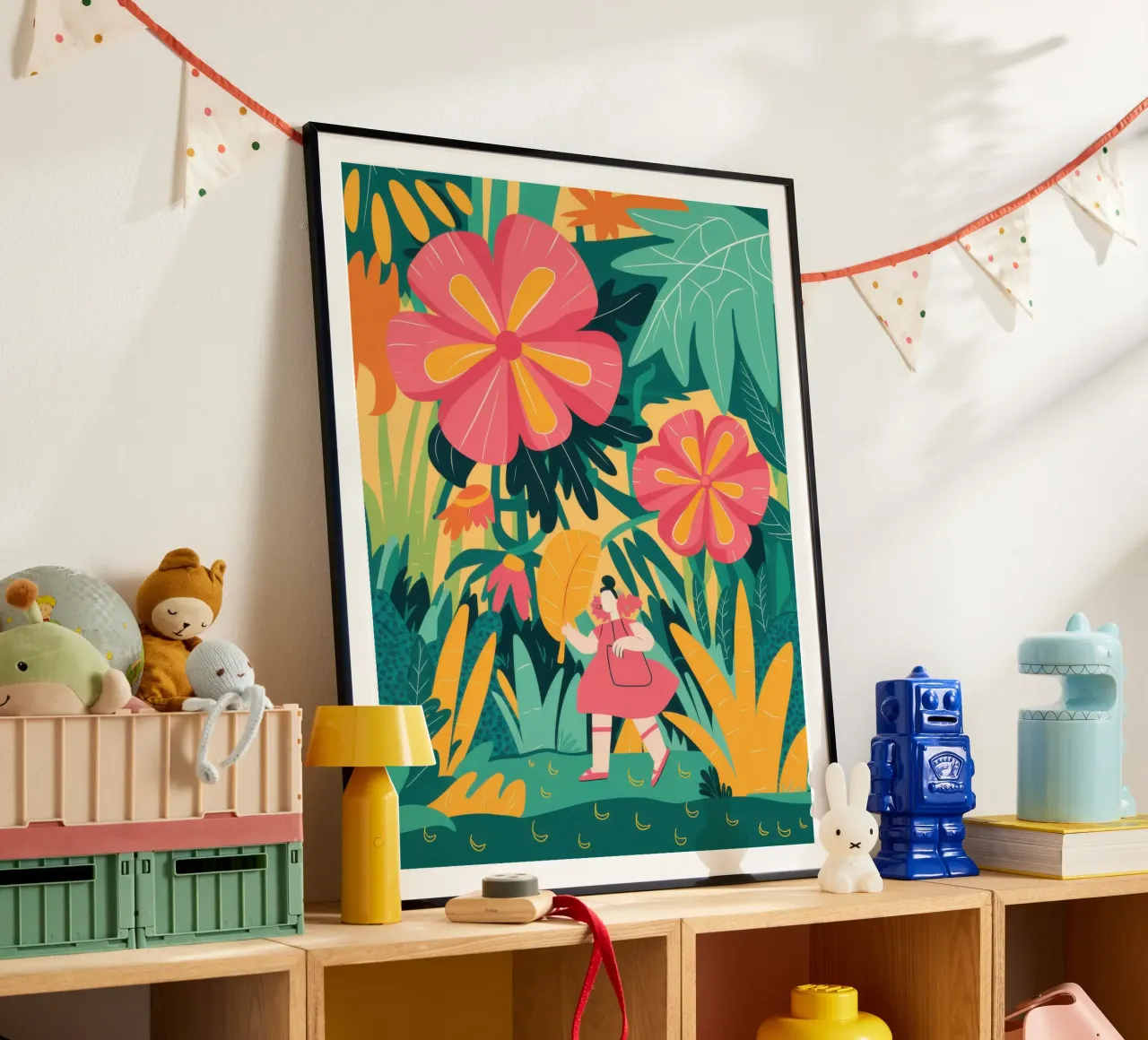 Dschungelmädchen Entdeckung Poster von Snow Mist