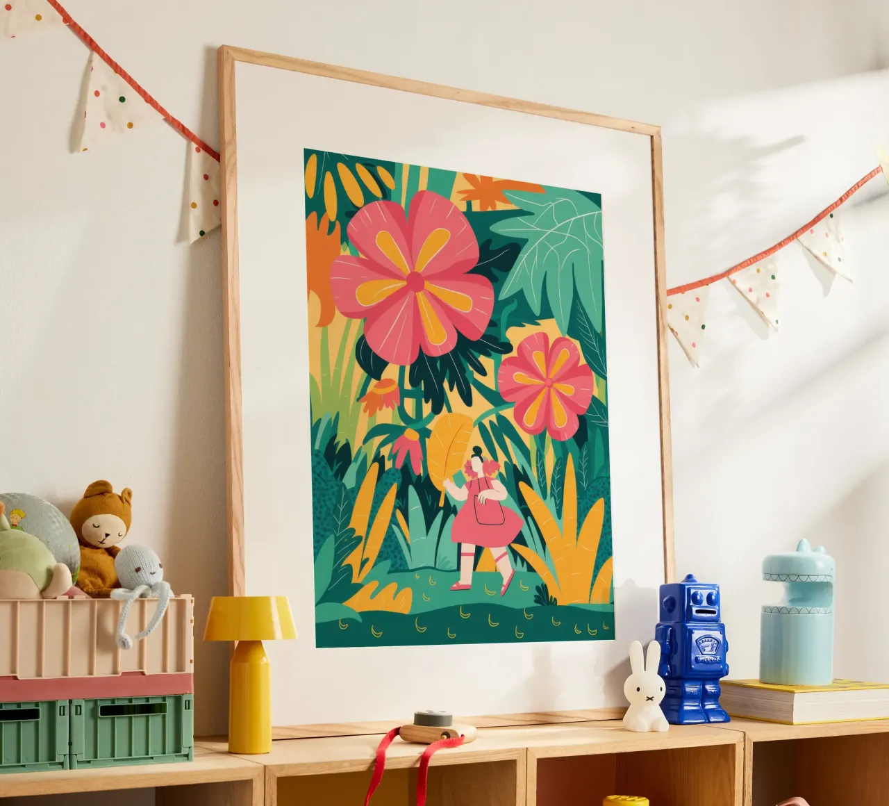 Dschungelmädchen Entdeckung Poster von Snow Mist