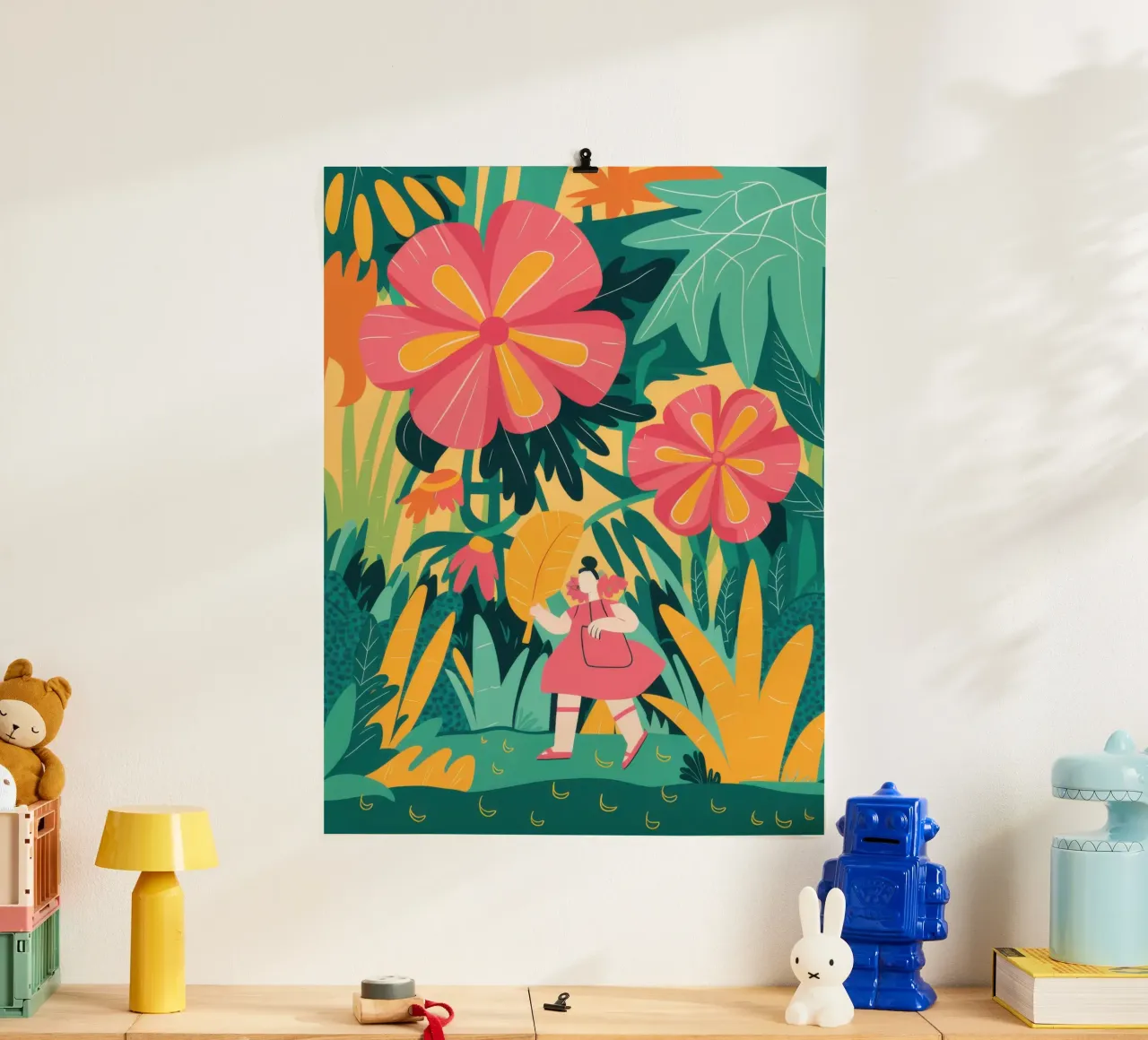 Dschungelmädchen Entdeckung Poster von Snow Mist
