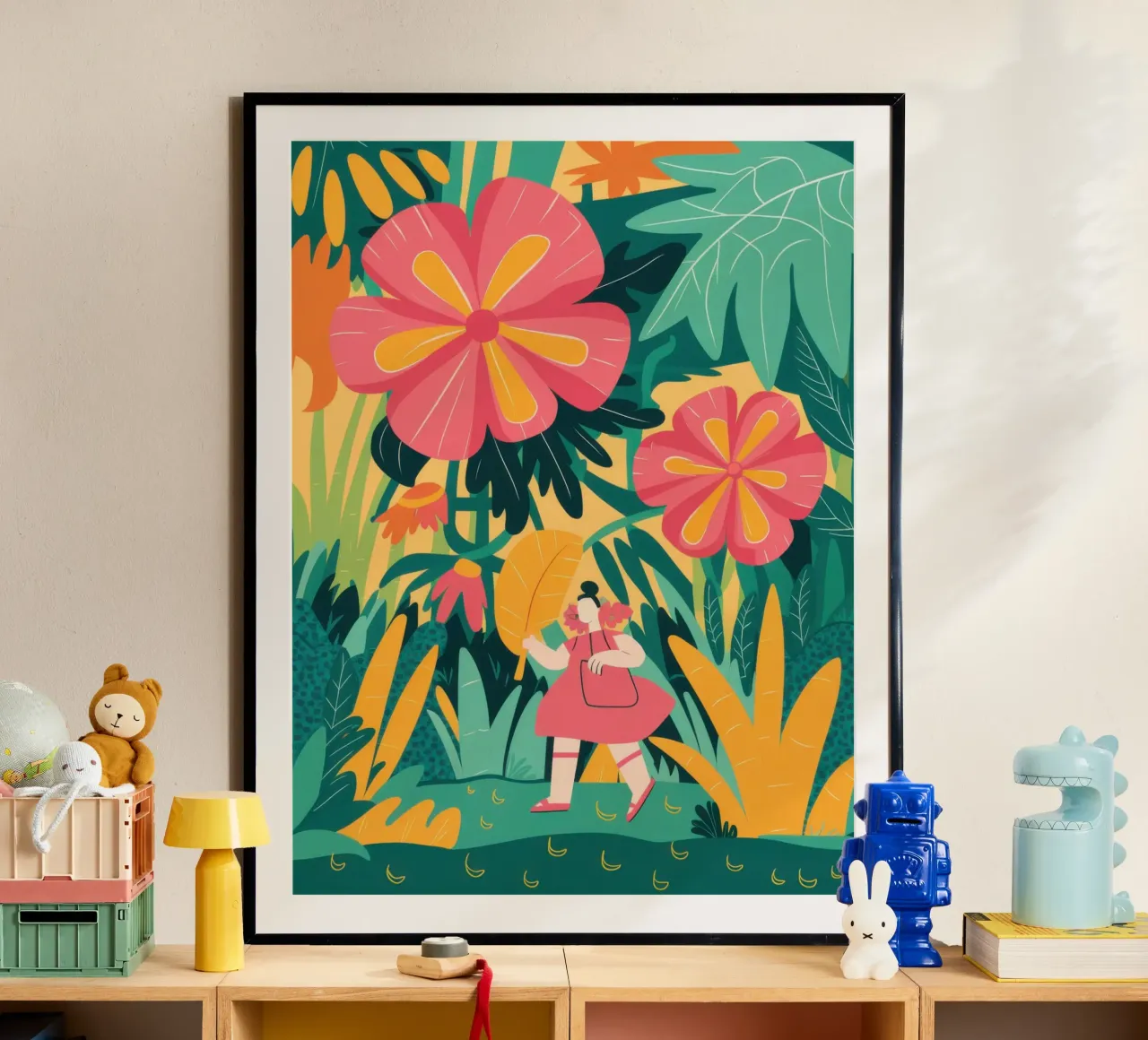 Dschungelmädchen Entdeckung Poster von Snow Mist