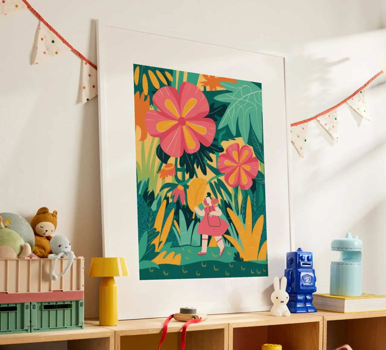Dschungelmädchen Entdeckung Poster von Snow Mist