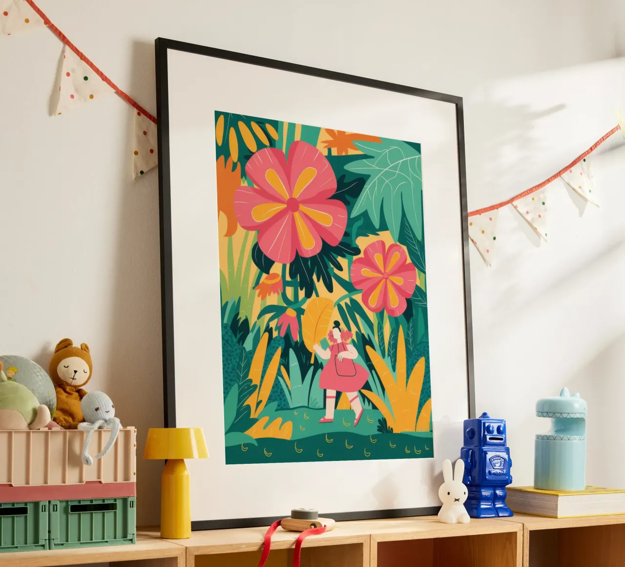 Dschungelmädchen Entdeckung Poster von Snow Mist