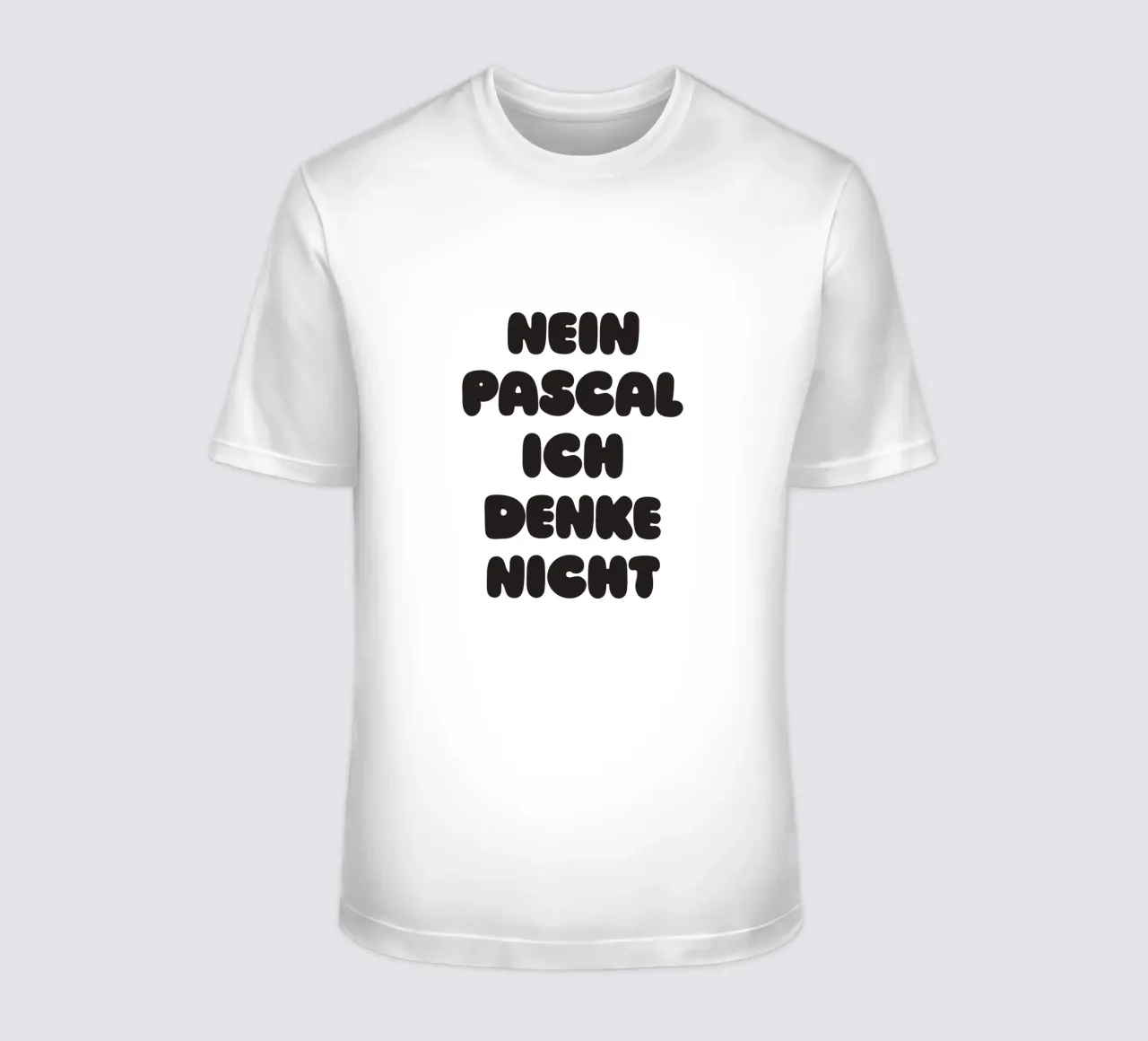 Nein Pascal t-shirt by Verplanungsagentur