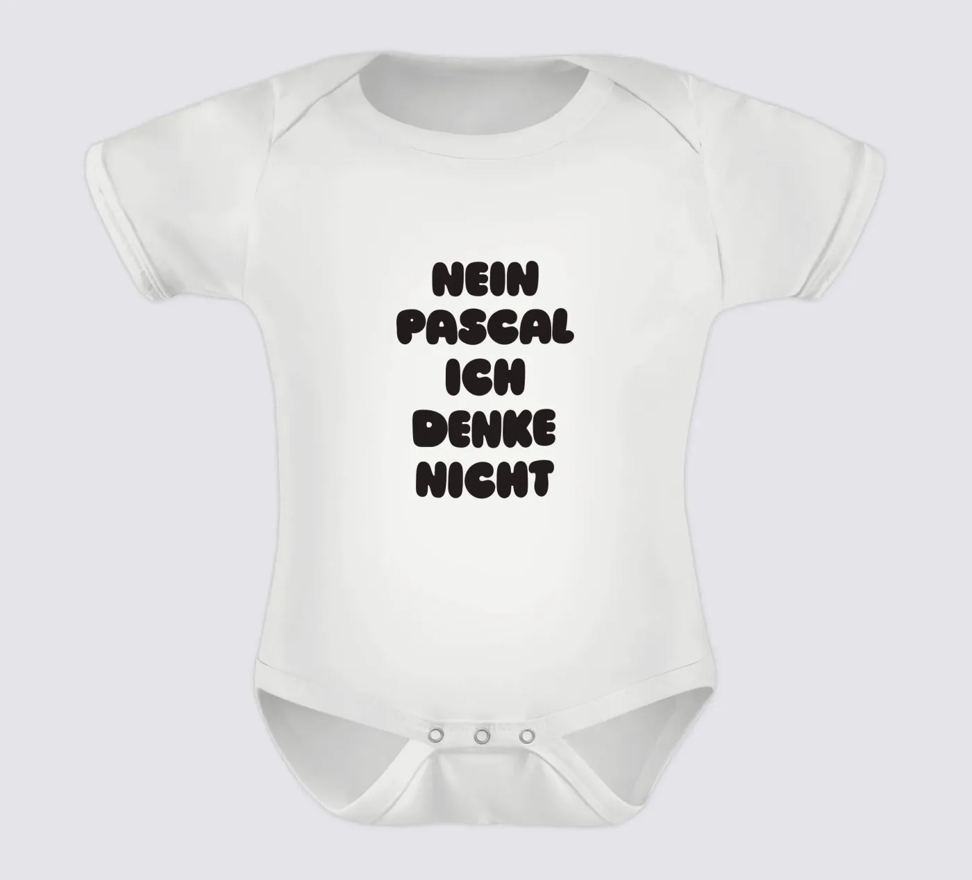 Nein Pascal babyrompertje korte mouwen van Verplanungsagentur