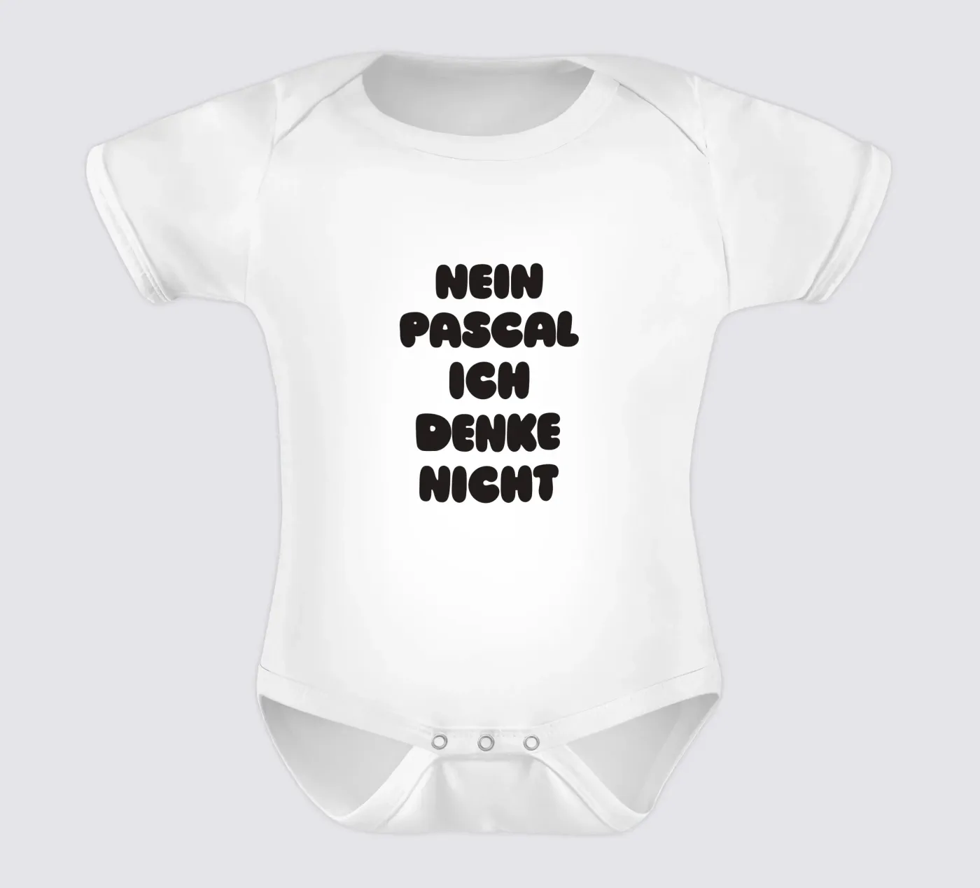 Nein Pascal babyrompertje korte mouwen van Verplanungsagentur