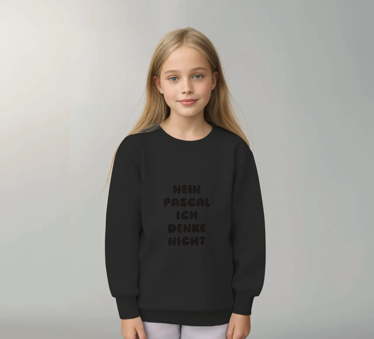 Nein Pascal felpa bambino da Verplanungsagentur