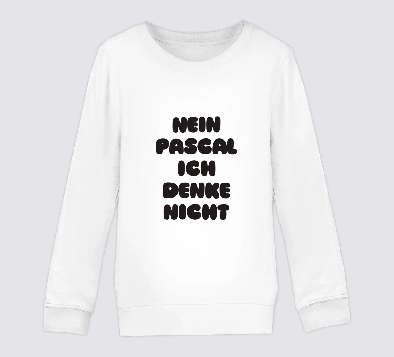 Nein Pascal felpa bambino da Verplanungsagentur