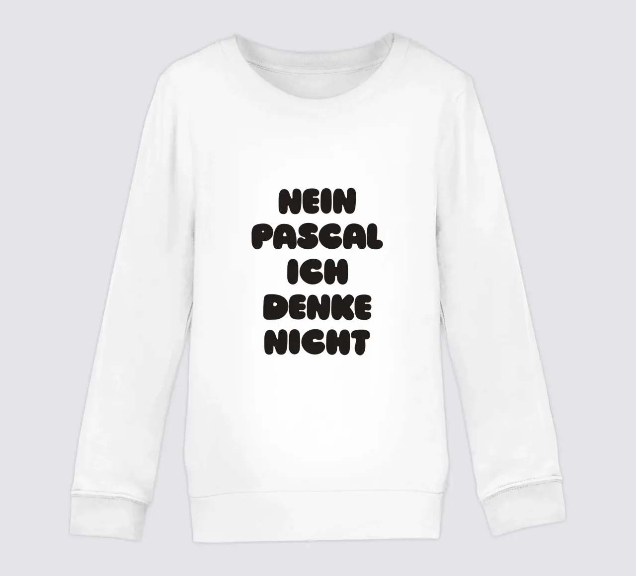 Nein Pascal felpa bambino da Verplanungsagentur