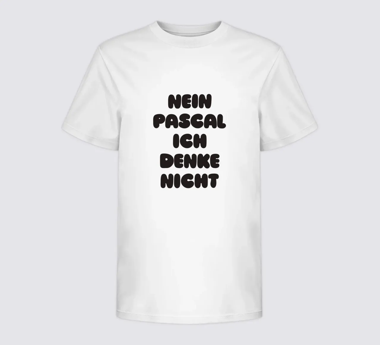 Nein Pascal kinder t-shirt van Verplanungsagentur