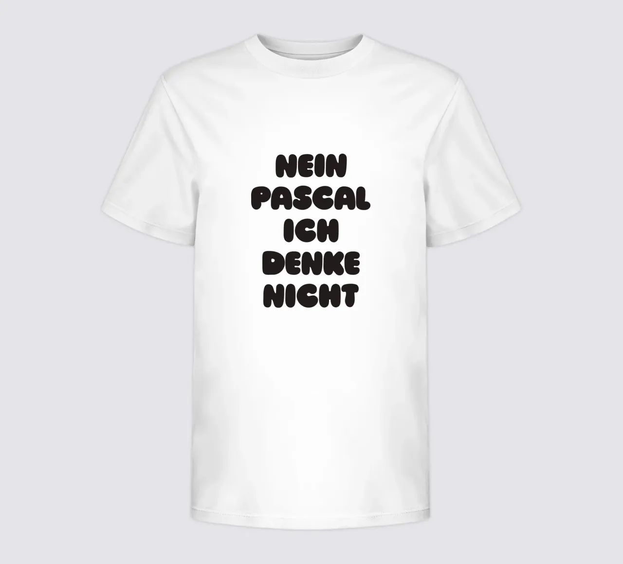 Nein Pascal kinder t-shirt van Verplanungsagentur