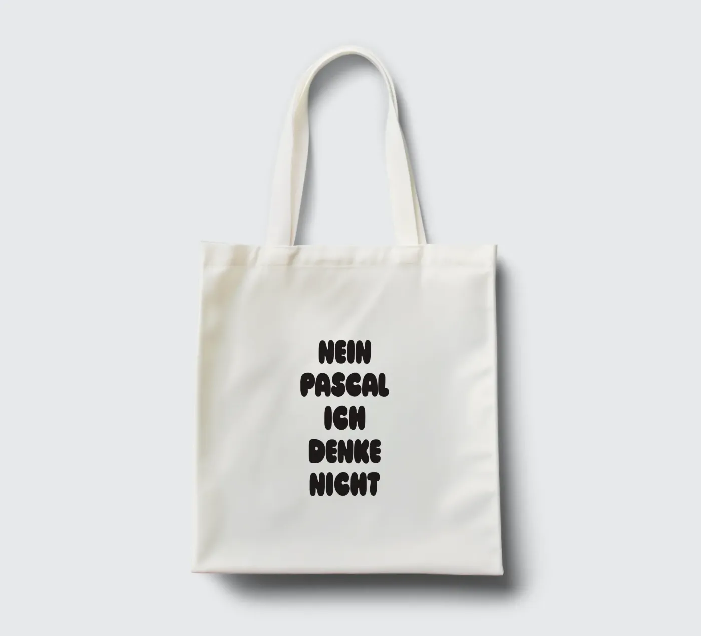 Nein Pascal borsa in juta da Verplanungsagentur