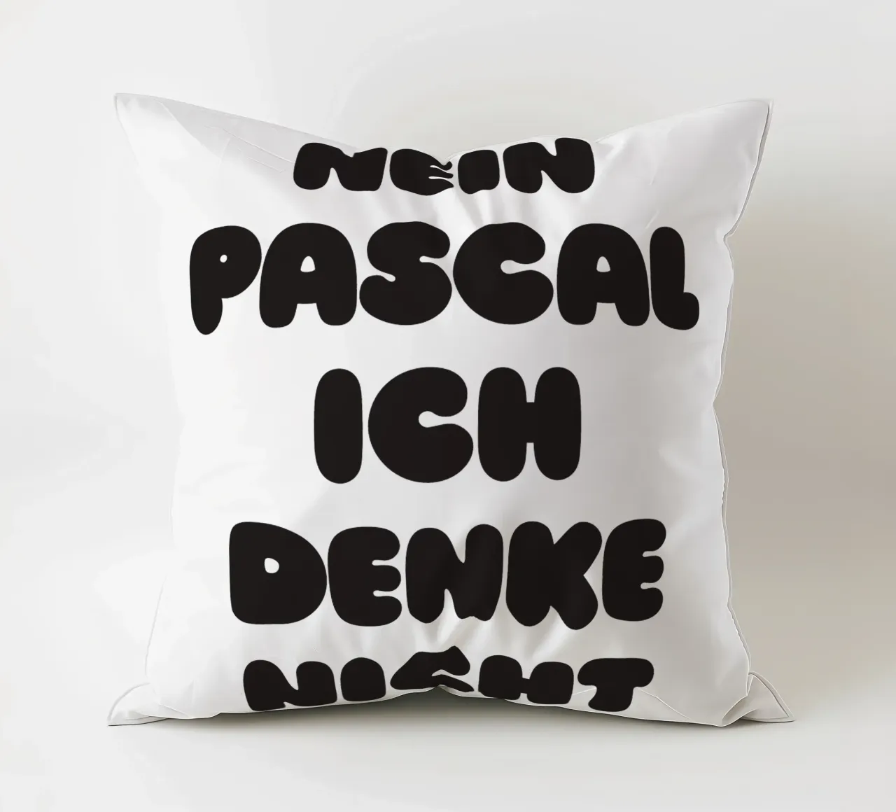 Nein Pascal cuscino da Verplanungsagentur