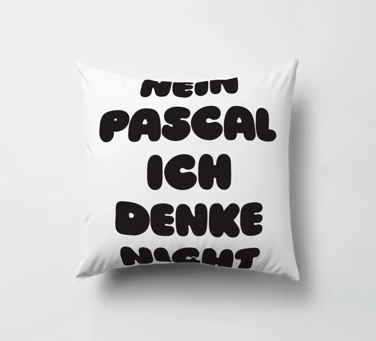 Nein Pascal cuscino da Verplanungsagentur