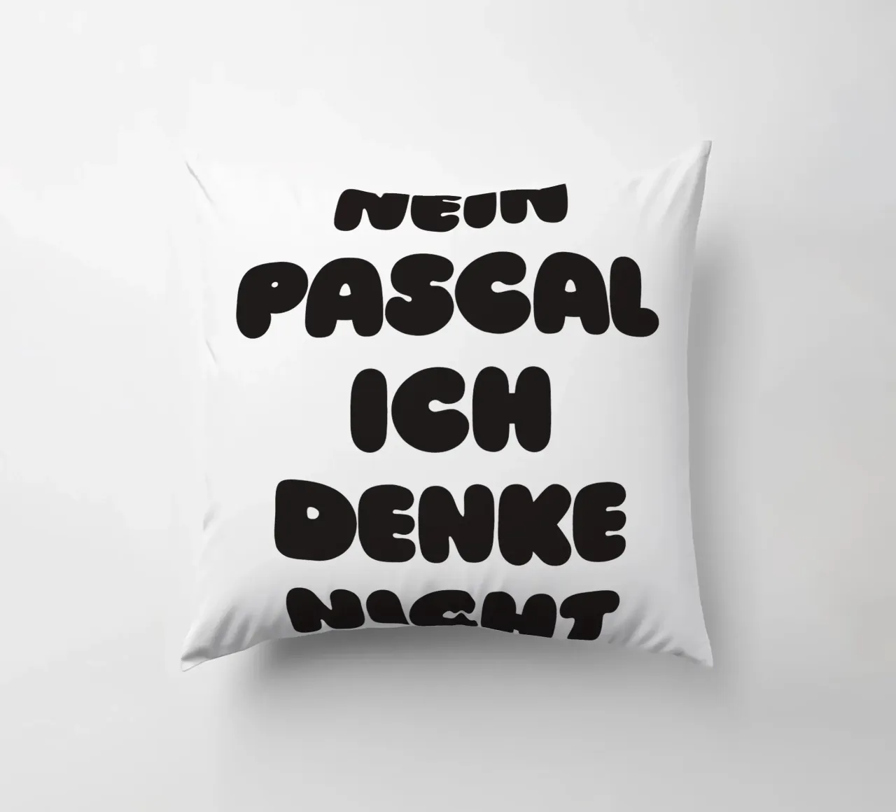 Nein Pascal cuscino da Verplanungsagentur