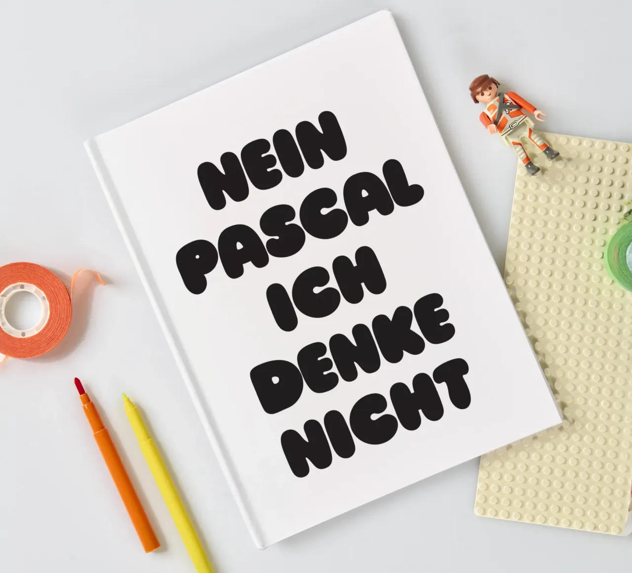 Nein Pascal notebook by Verplanungsagentur