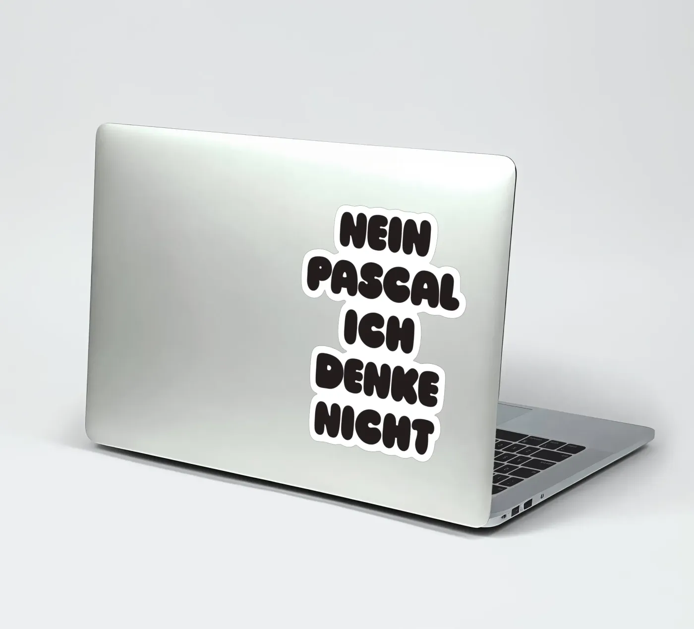 Nein Pascal Sticker von Verplanungsagentur