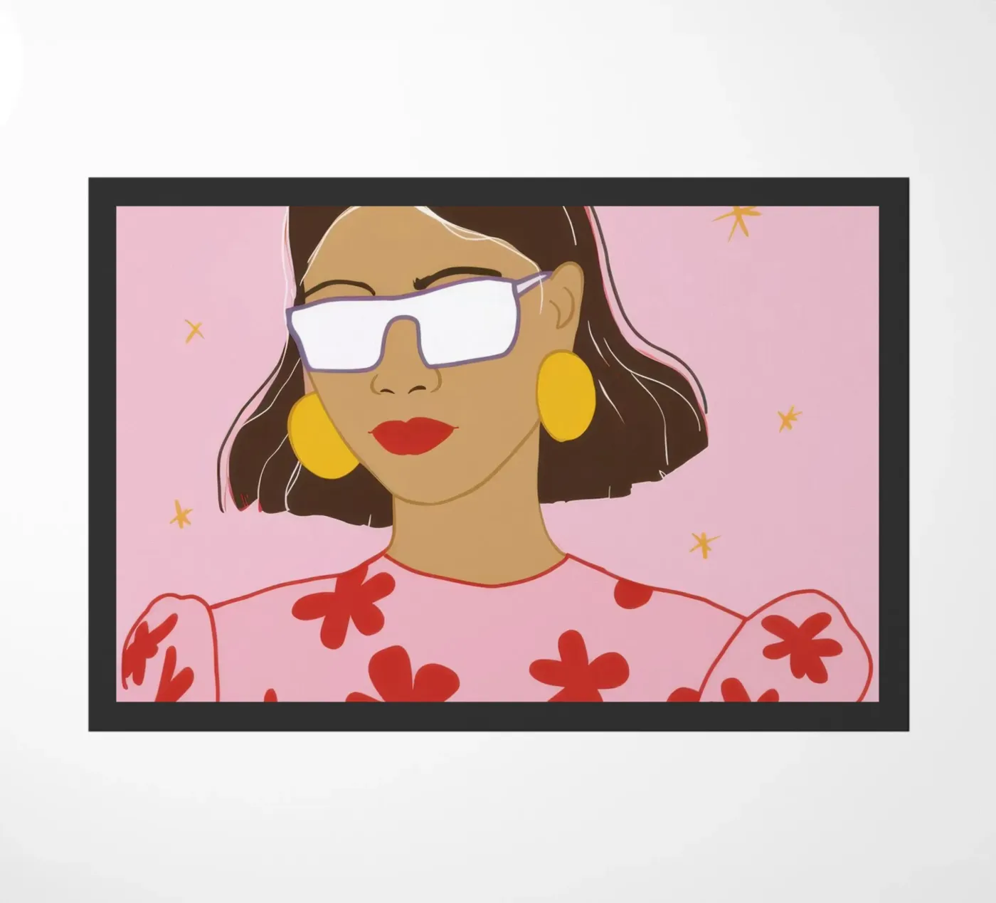 Floral Blouse Coolness zerbino da Snow Mist