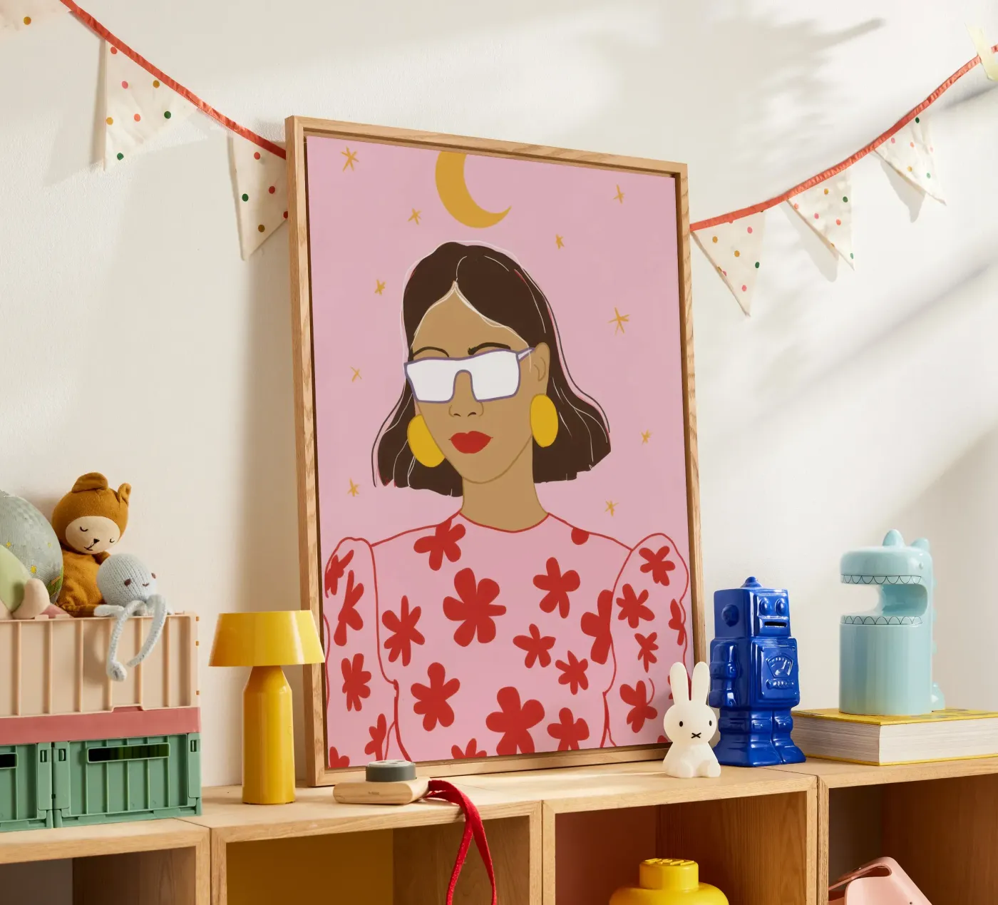 Floral Blouse Coolness acrylic glass by Snow Mist