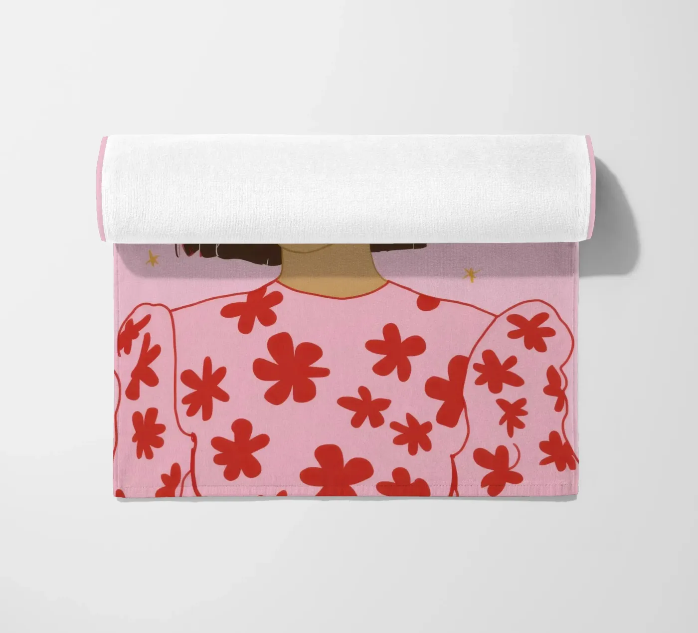 Freschezza della camicetta floreale telo mare da Snow Mist