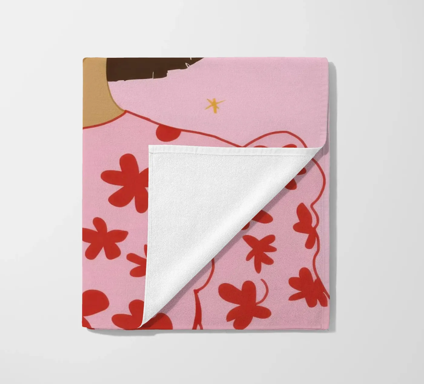 Freschezza della camicetta floreale telo mare da Snow Mist