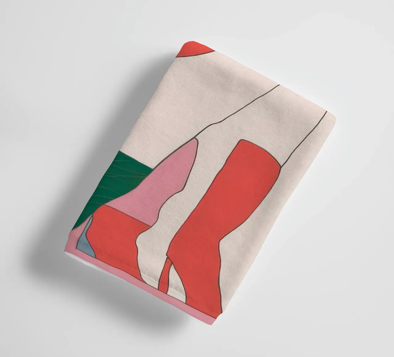 Donna dal cappello enigmatico asciugamano da bagno da Snow Mist