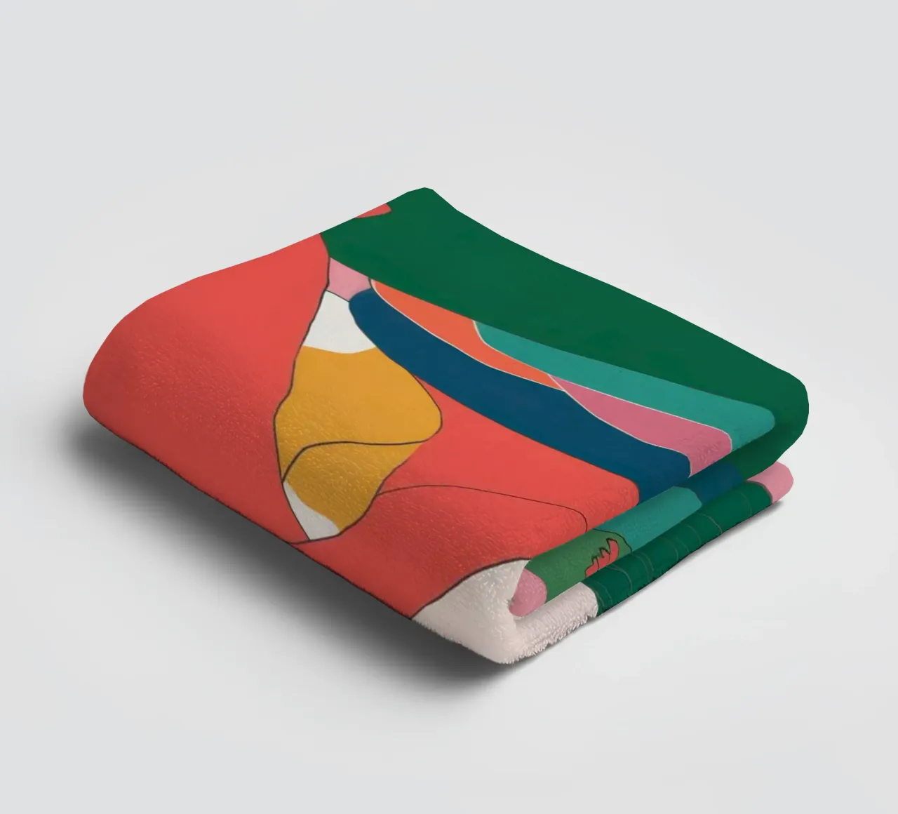 Donna dal cappello enigmatico asciugamano da bagno da Snow Mist