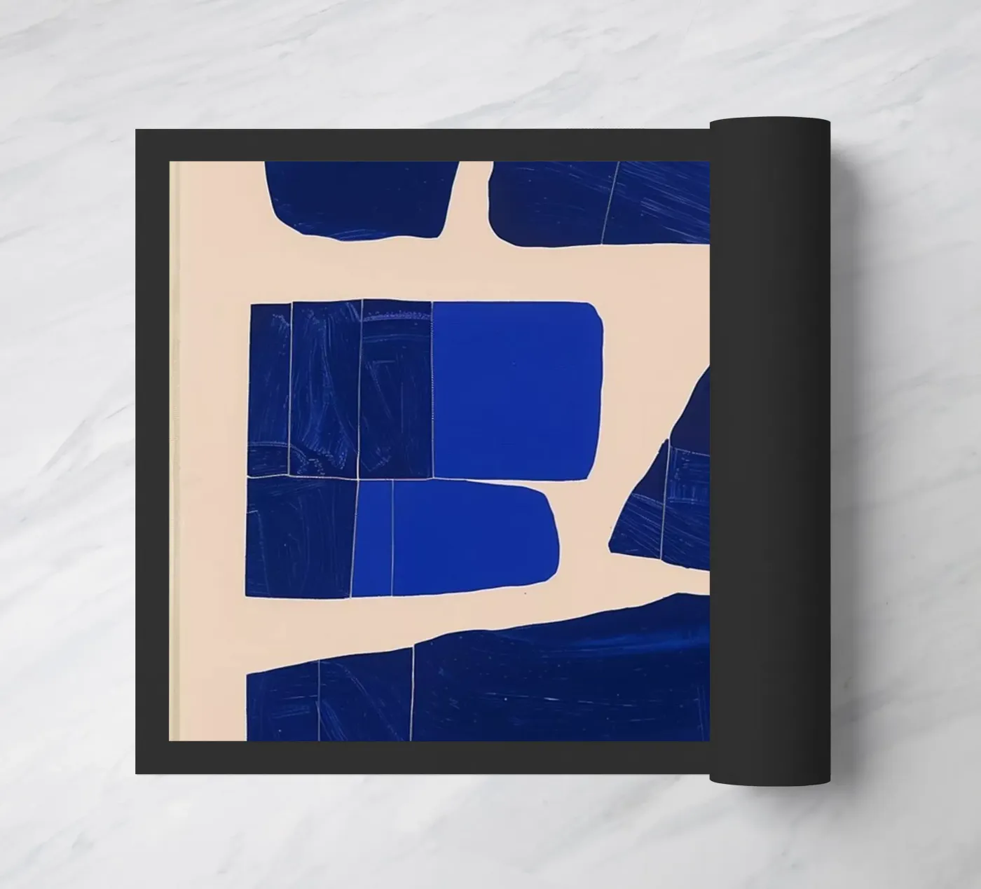 Blue angle Fußmatte von LeDieg