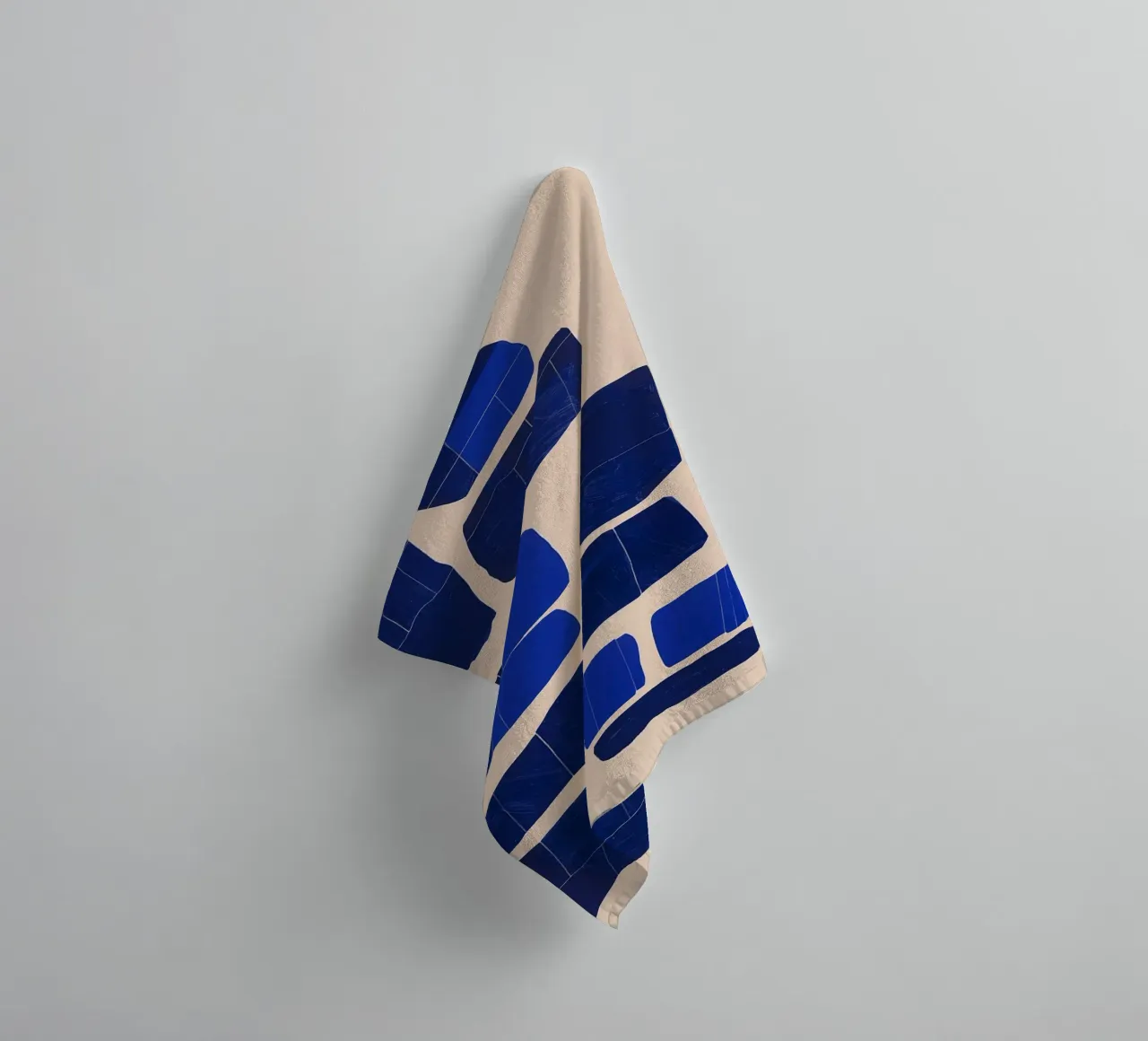 Blue angle badhanddoek van LeDieg