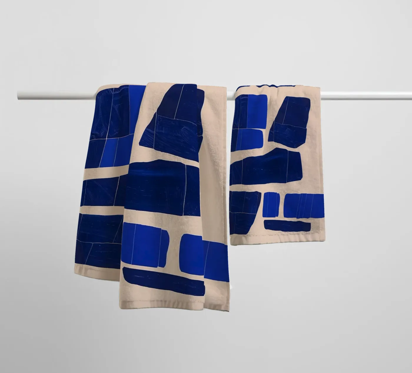 Blue angle towel by LeDieg