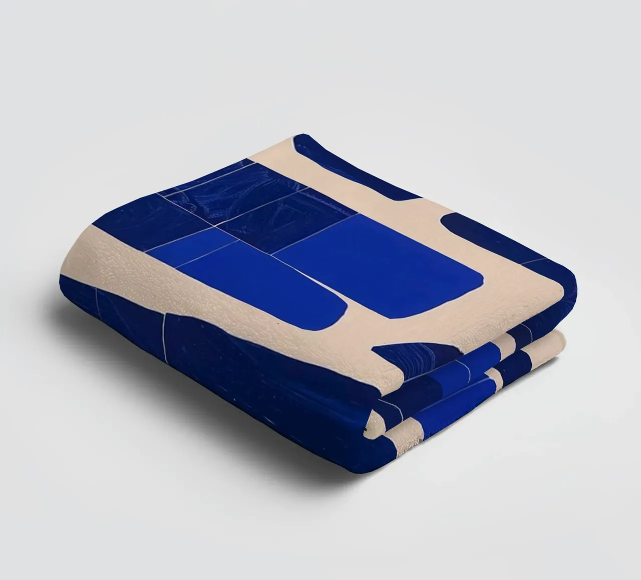 Blue angle badhanddoek van LeDieg