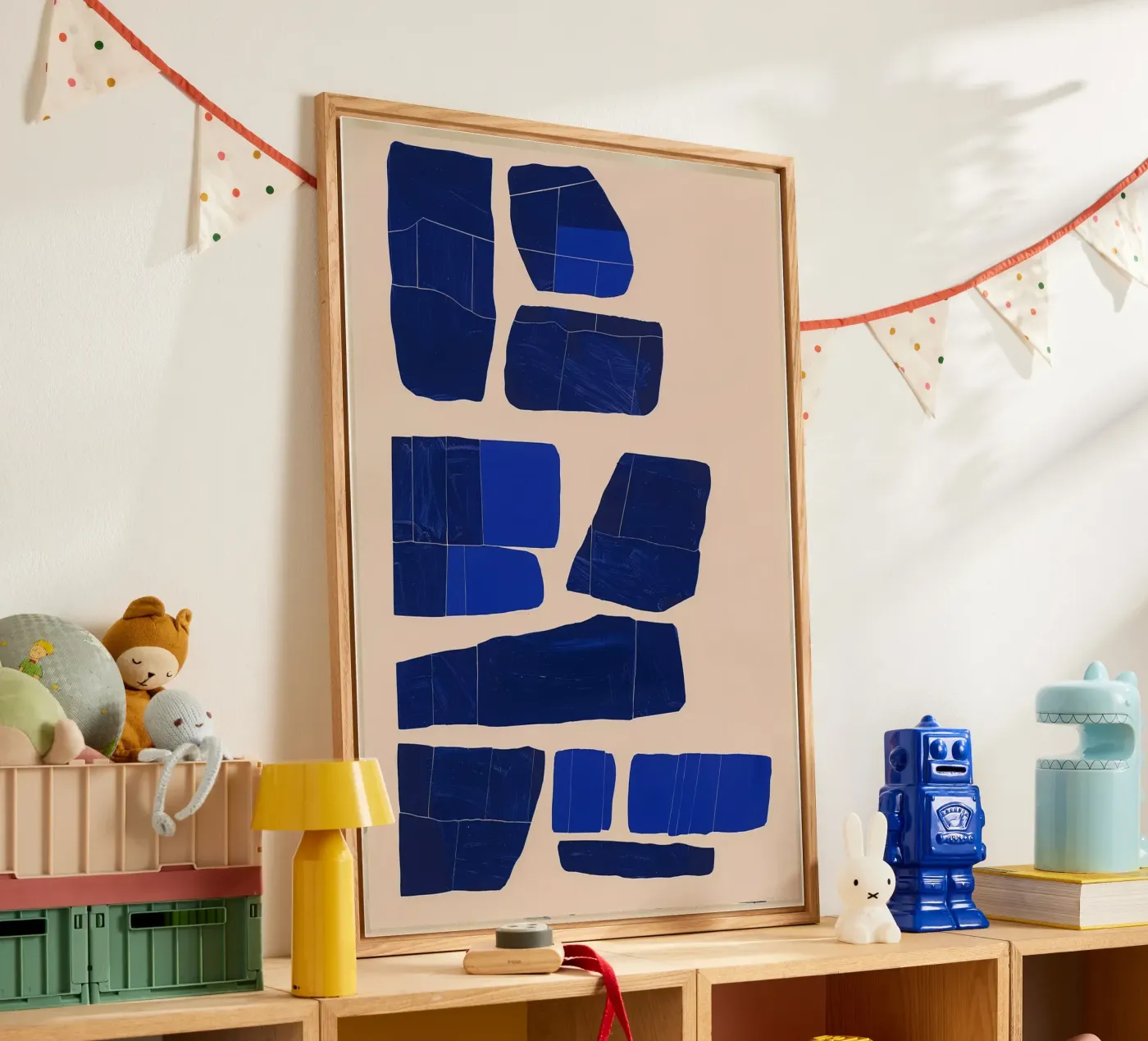 Blue angle acryl van LeDieg