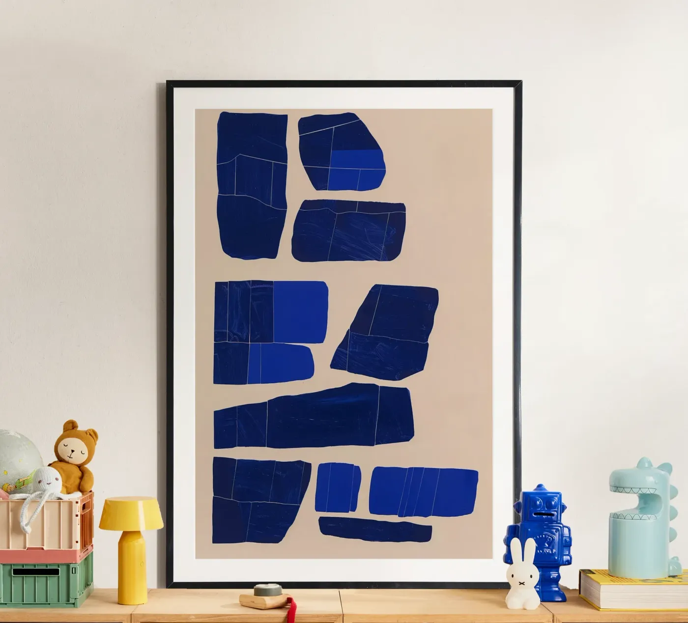 Blue angle poster by LeDieg