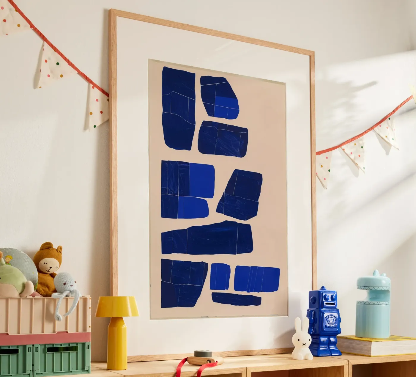 Blue angle poster by LeDieg