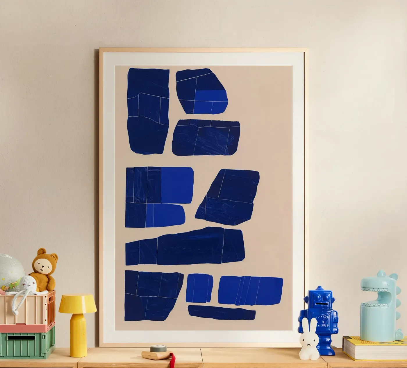 Blue angle poster by LeDieg