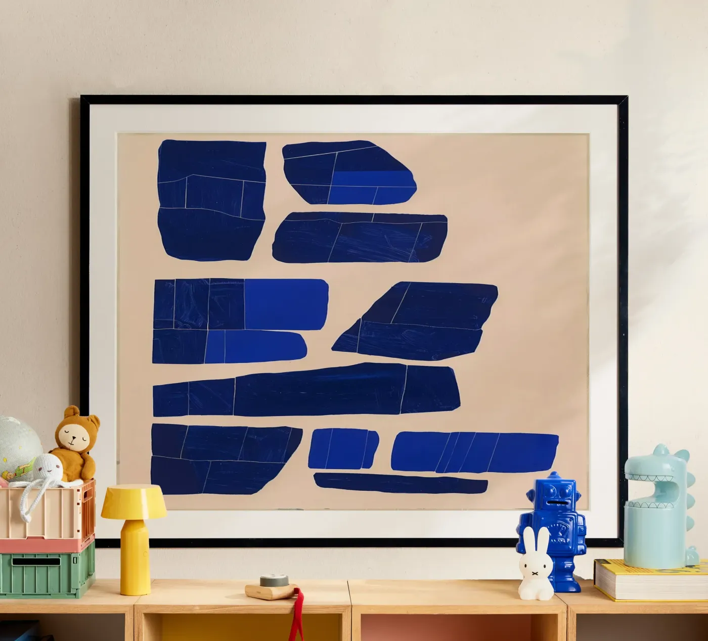 Blue angle poster by LeDieg