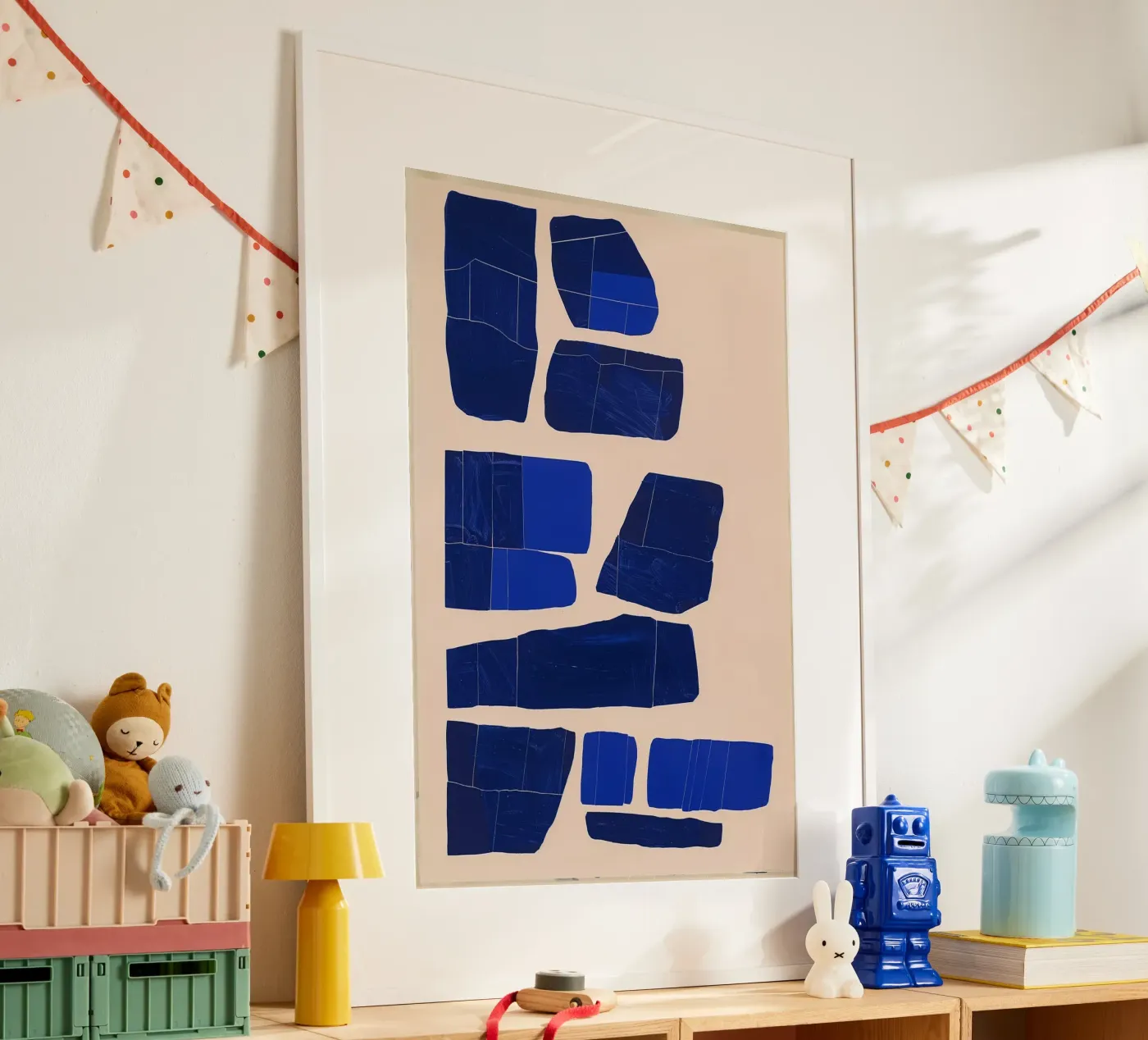 Blue angle poster by LeDieg