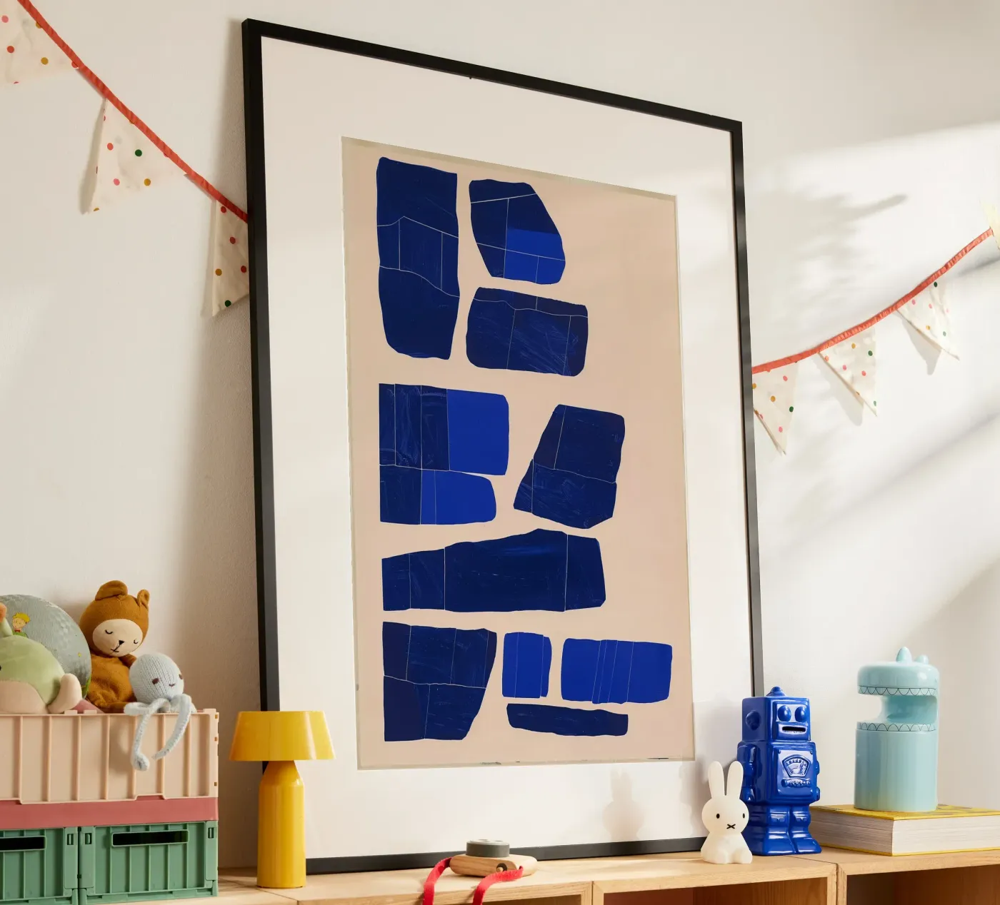Blue angle poster by LeDieg